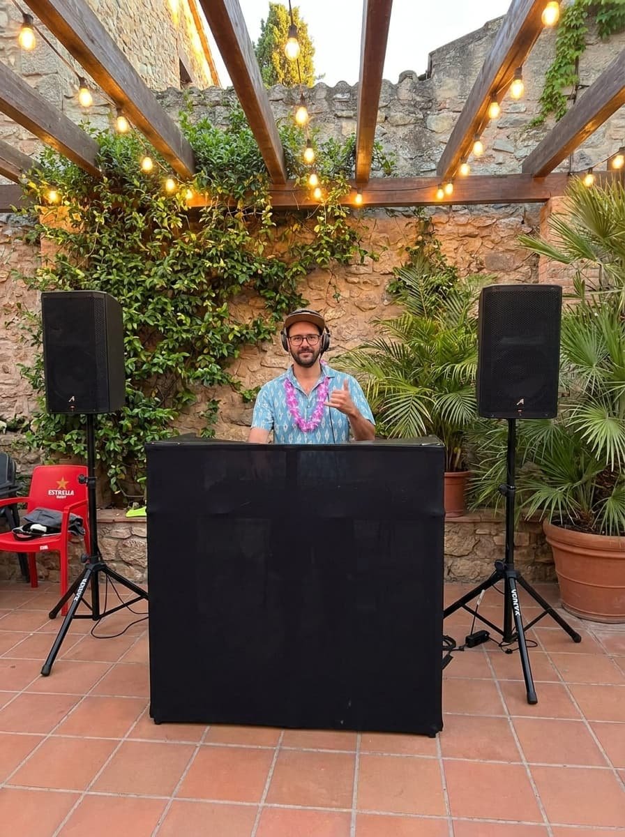 DJ de AranSound en un evento privado
